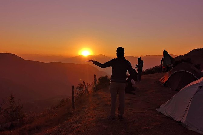 2-Day Private Trekking Tour to Australian Camp & Dhampus - Day two: sunrise over the Annapurna Range
