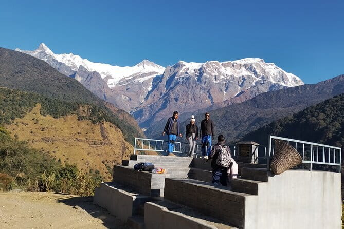 2 Days Sikles Trek from Pokhara - Walking from Tangting through fields and forest