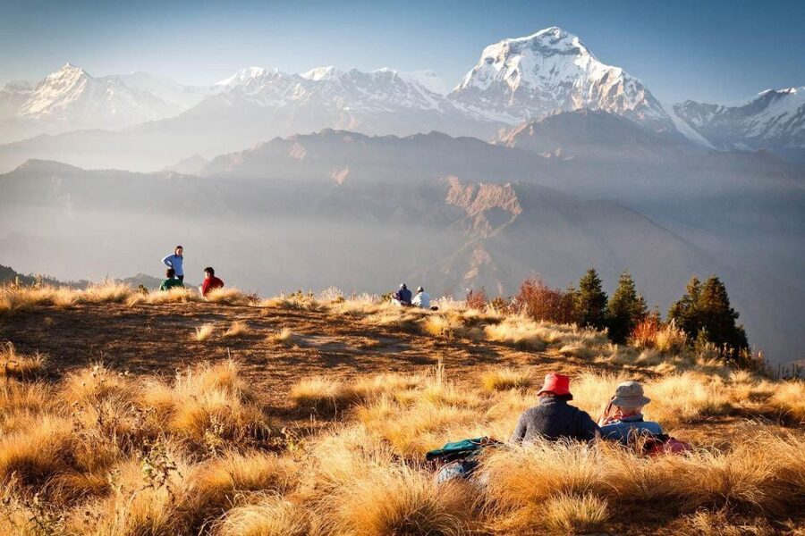 4 Day Poon Hill Trek from Pokhara - Day three: Poon Hill sunrise and the trail to Tadapani