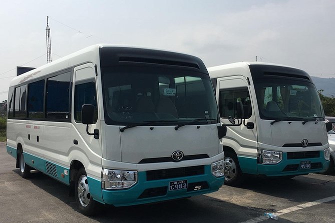 Ac Toyota Coaster Deluxe Coach From Pokhara to Kathmandu - The lunch stop and what you pay for