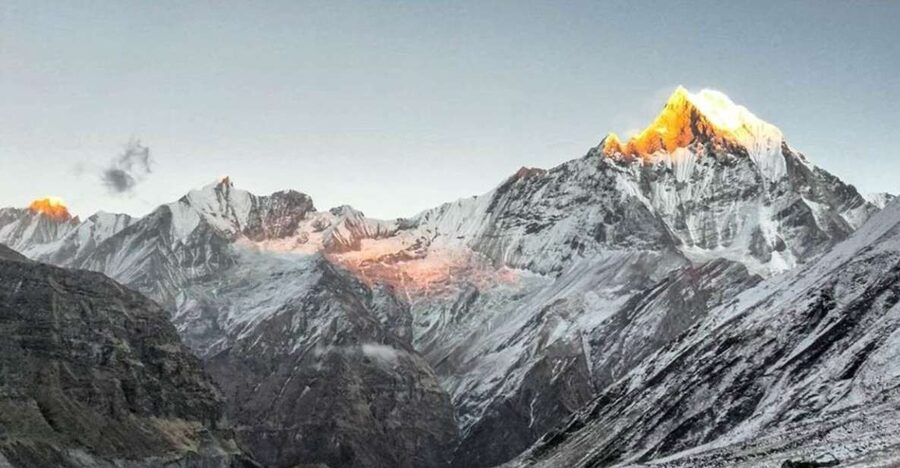 Annapurna Base Camp Heli Tour - Leaving Pokhara before the day warms up