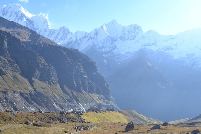 Annapurna Base Camp Trek 10 Days - Day 3: Ghandruk to Chhomrong over steep stone steps