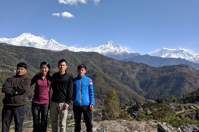 Annapurna base camp trek 5 Days - Day five: Sunrise near the peaks and the return to Upper Sinuwa