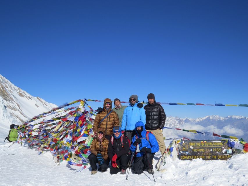 Annapurna Circuit Trekking 13 Days - Crossing Thorong La at 5,416 meters
