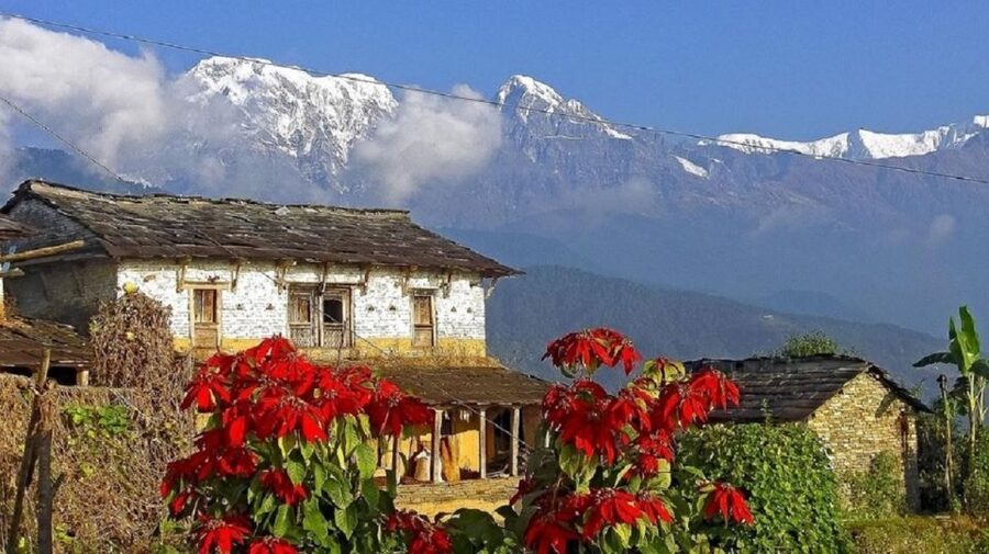 Australian Base Camp Hike For Sunrise over the Himalayas - Time to rest, then walk downhill