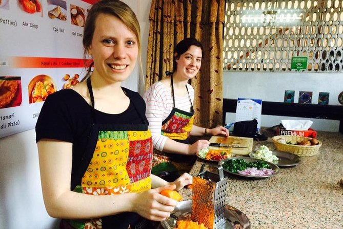 Best Nepali Cooking Class in Thamel with Local Market Trip - What happens inside the small cooking room