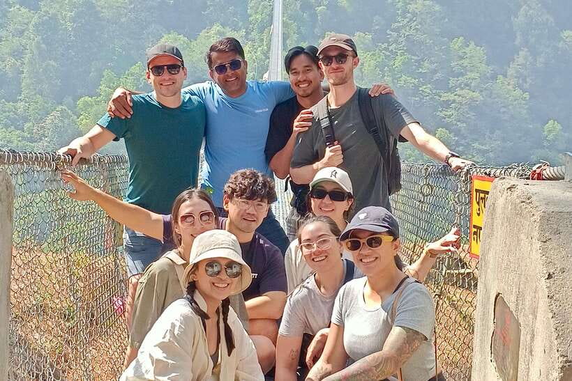 Bhaktapur & Nagarkot Day Tour with Lunch - Private/Group - The road uphill to Nagarkot