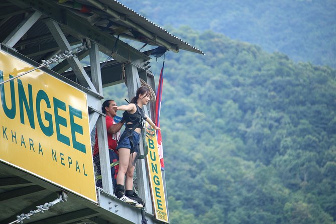 Bungee Pokhara by HighGround Adventures - Leaving Lakeside for the Jump Site
