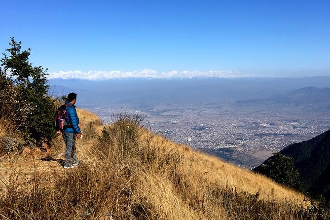 Chandragiri to Taudaha Nature Day Hiking from Kathmandu - The ridge walk and the tea stop at Jiban Safal Hotel