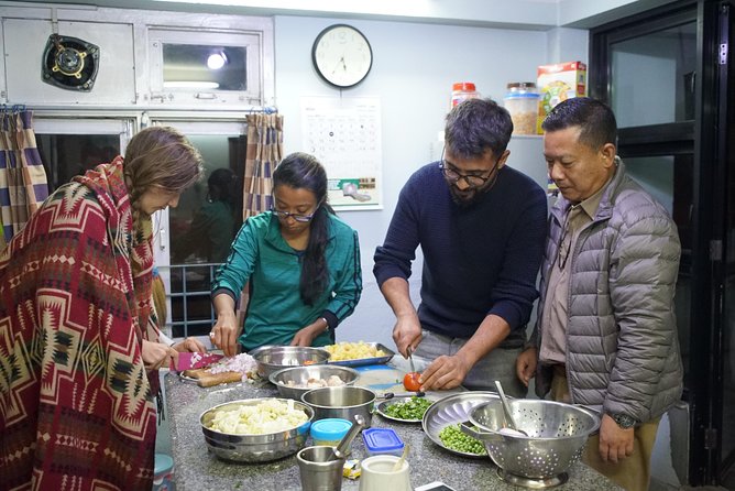 Cook and Dine with a Local family - A Kathmandu cooking class that starts at the market