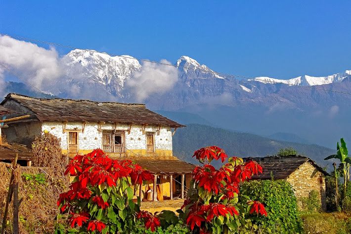 Day Hike at Annapurna Foothills - Dhampus village and a possible local lunch