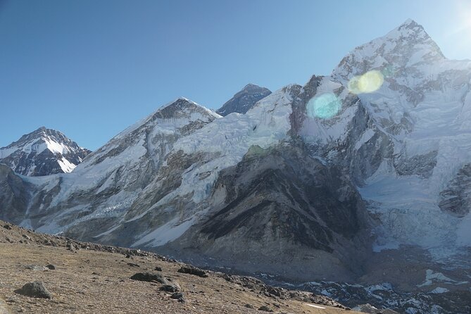 Everest base camp flight over by Helicopter from Kathmandu - Returning to Kathmandu