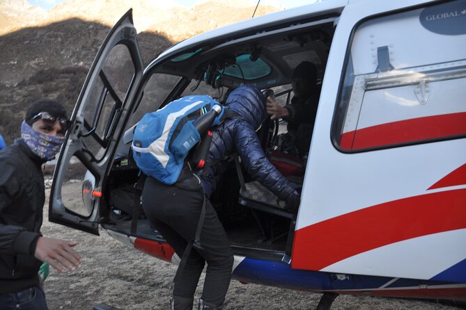 Everest Base Camp Helicopter Tour landing at Hotel Everest View - Hotel Everest View and the optional breakfast