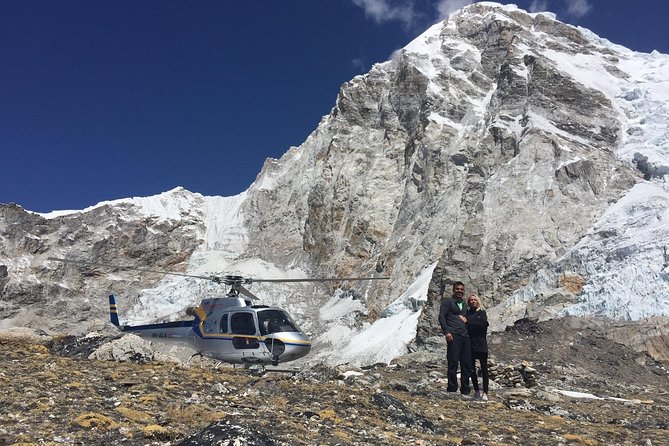 Everest Base Camp Helicopter Tour Stop at Hotel Everest View. - Pheriche and the window-seat arrangement