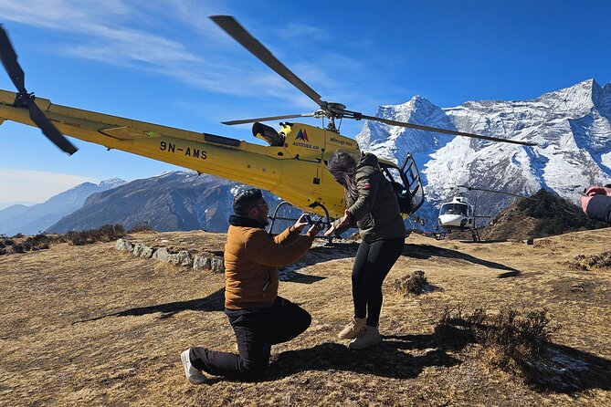 Everest base camp helicopter tour with Guarenteed Landing - What the Everest helicopter tour really offers