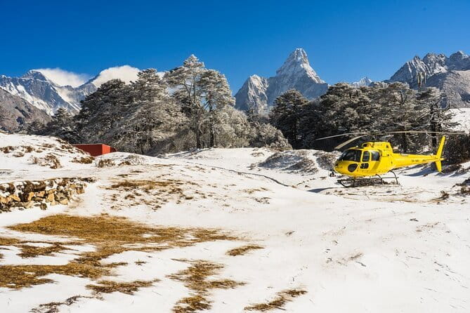 Everest Base Camp Helicopter Tour with Landing - Pheriche and high-altitude weight control