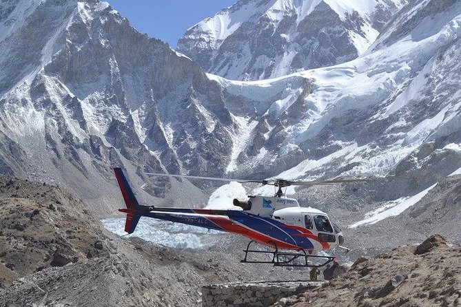 Everest Base Camp Helicopter Tour - The Airbus H125 route toward Everest