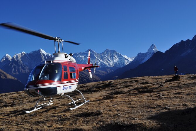 Everest Base Camp Tour & View Point by Helicopter from Katmandu - Pheriche and the three-passenger rule