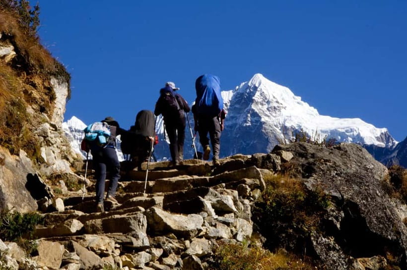 Everest Base Camp Trek from Lukla - Day 2: Phakding to Namche Bazaar