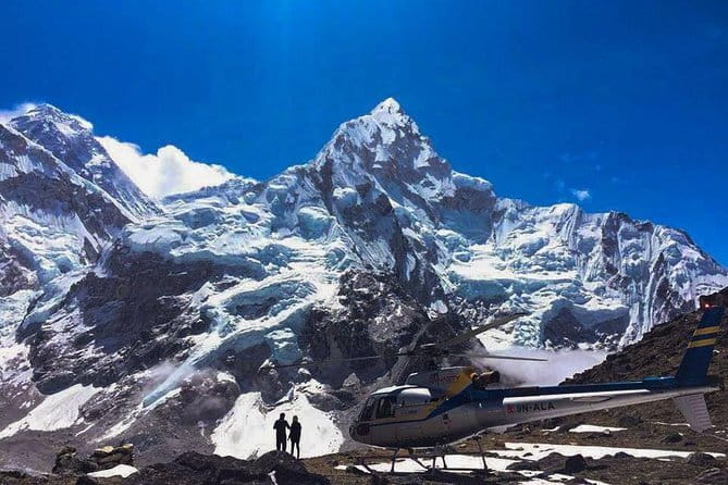 Everest Panorama Helicopter Tour - Pheriche and Ama Dablam at 4,371 meters