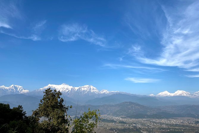 Explore Pokhara City in Sharing Bus - Bindhya Basini Temple, a hilltop start