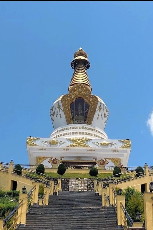 From Kathmandu: 2 Stupas and Kopan Monastery Spiritual Tour - Jamche Vijaya Stupa: a quiet first stop