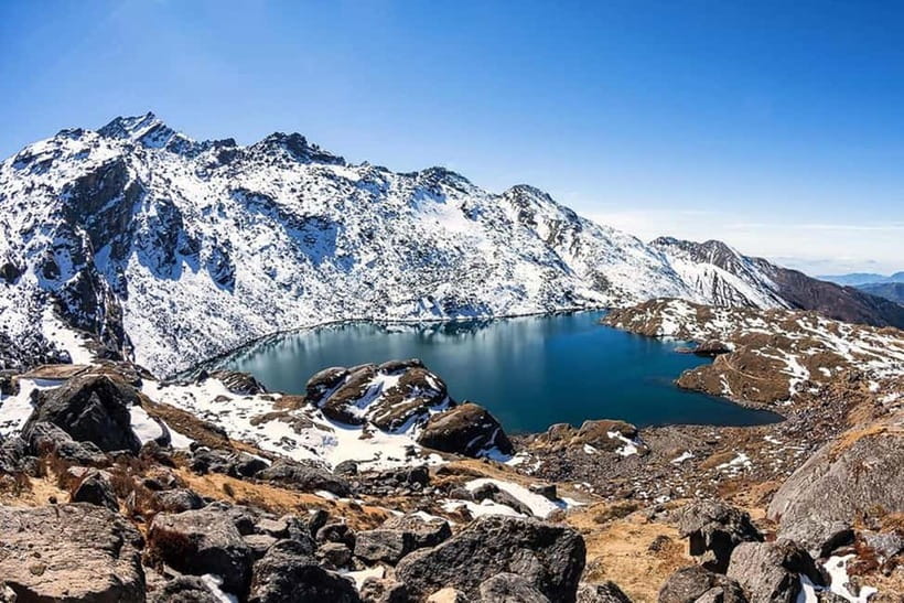 From Kathmandu: 5-Day Gosaikunda Lake Trek - Day two: the steep climb to Laurebina