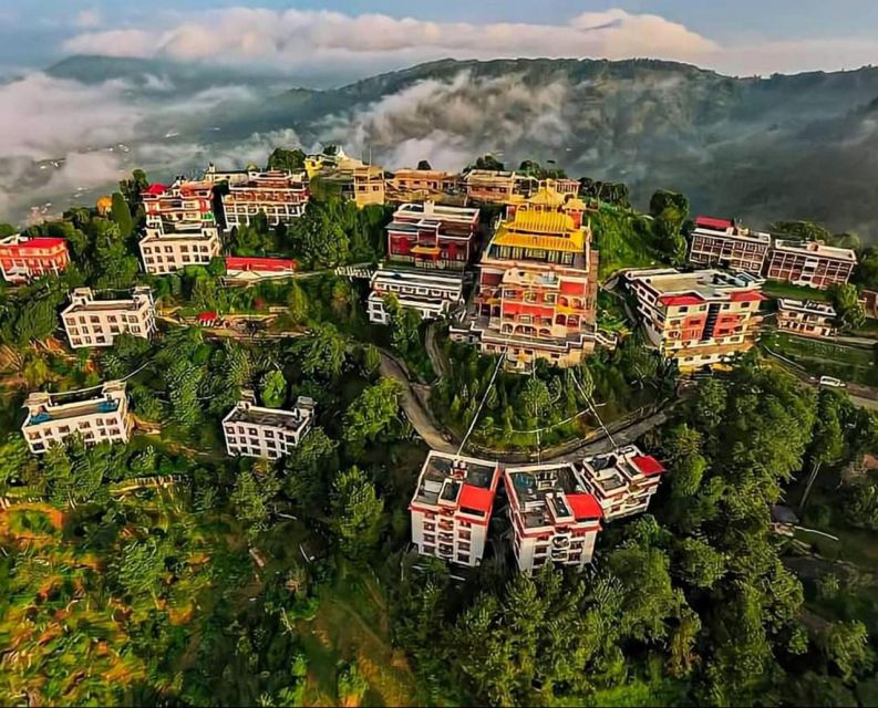 From Kathmandu: Dhulikhel - Namobuddha Spiritual Guided Hike - Reaching Thrangu Tashi Yangtse Monastery