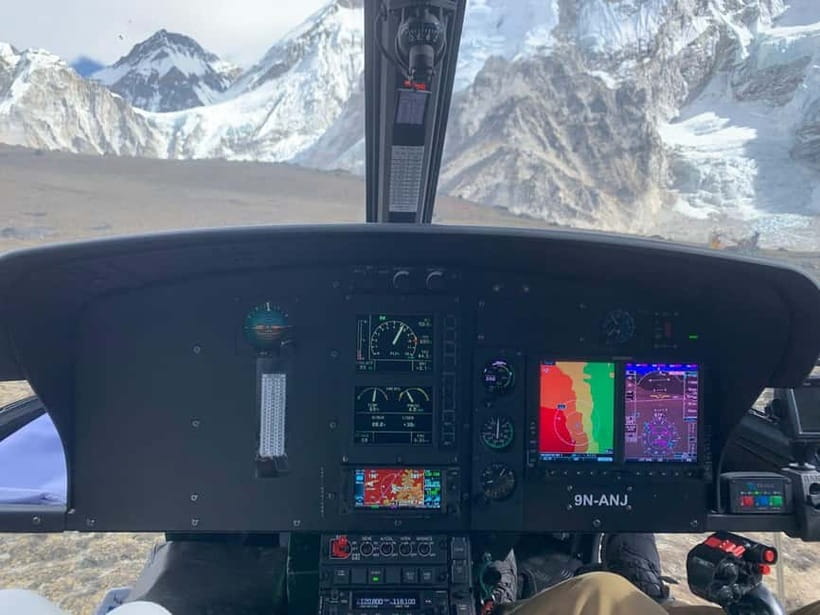From Kathmandu: Everest Base Camp Landing Helicopter Tour - The first helicopter leg from Kathmandu to Lukla