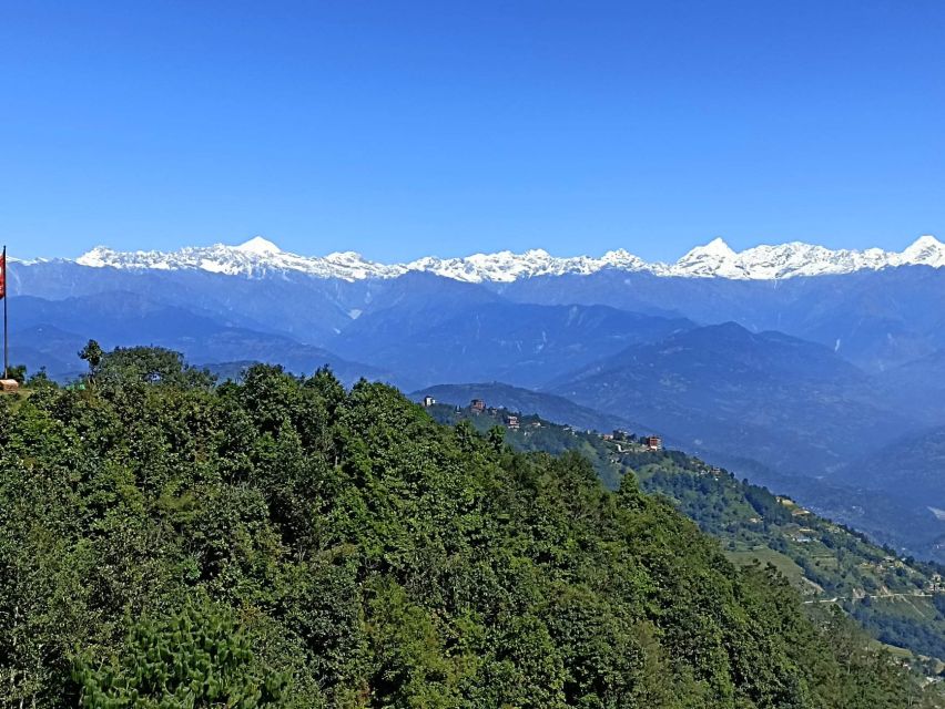 From Kathmandu: Everest View from Nagarkot & hike to Changu - The short transfer and start of the hike