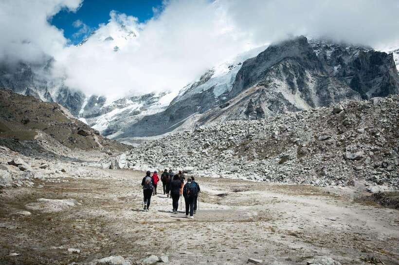 From Kathmandu: Guided Everest Base Camp Trek - Day 2: The trail climbs toward Namche Bazaar