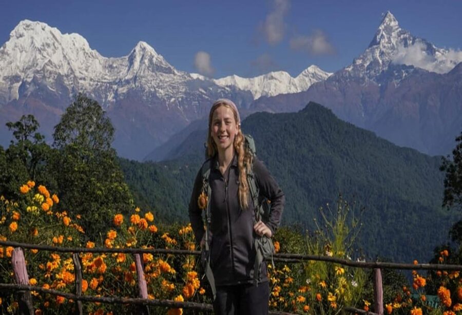 From Pokhara: Annapurna View Day Hike - Down to Dhampus and into Gurung country