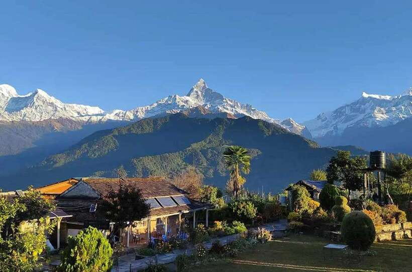 From Pokhara: Sarangkot Sunrise Himalayas Tour - What the sunrise looks like on a clear morning