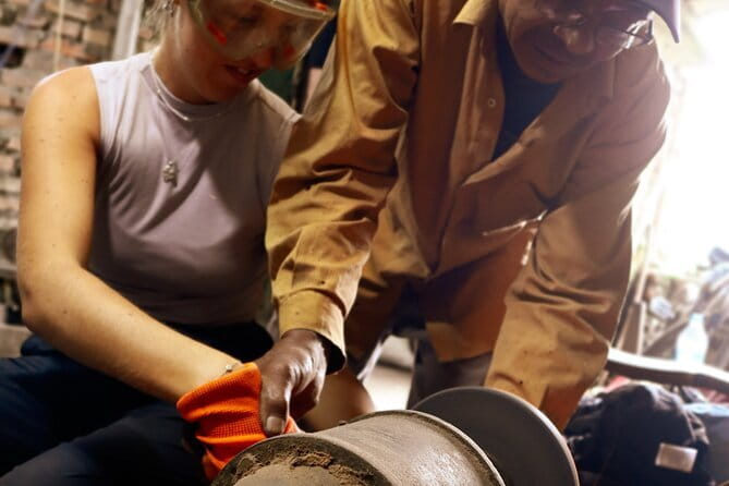 Gurkha Knife Making - Starting at Garden of Dreams