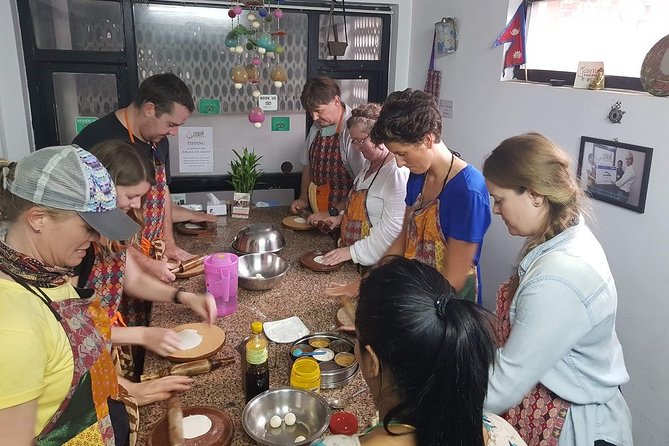 Half day cooking class in Thamel kathmandu - The kitchen, stairs, and practical comfort