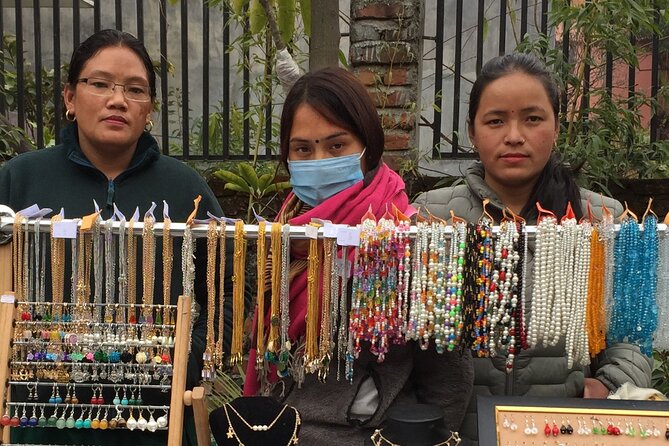 Handmade Jewellery Workshop with Nepali Women - Lunch made by women from the organization