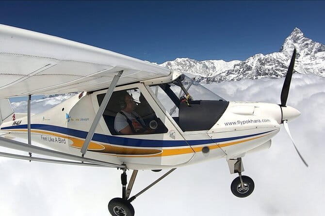Himalayas Ultra Light Aircraft flight - Pickup, transport, and the private format