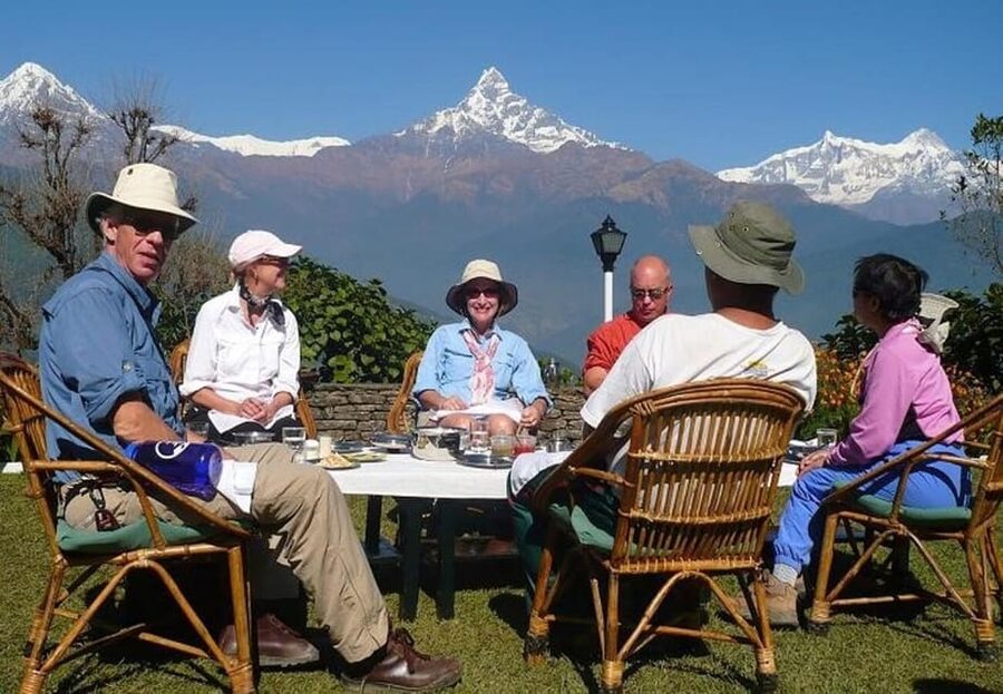 Kathmandu: 4 Days Pokhara Tour With Himalaya Easy Day Hiking - Day three: walking to Australian Camp