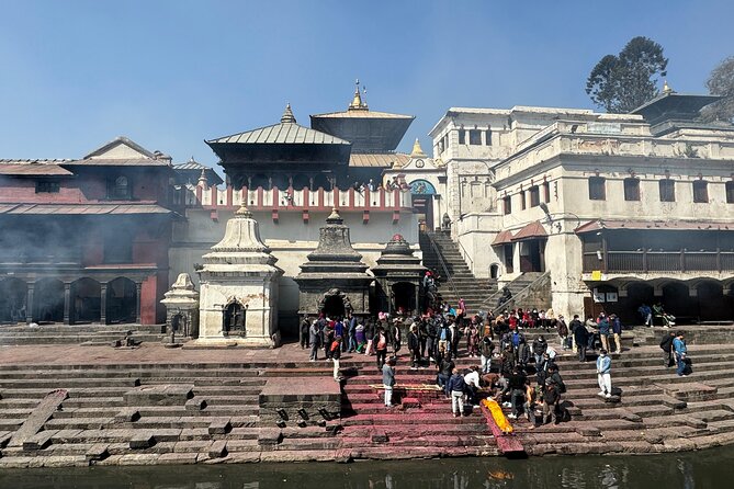 Kathmandu: 7 UNESCO World Heritage Private Day Tour with Lunch. - Pashupatinath: Nepal’s most important Hindu shrine