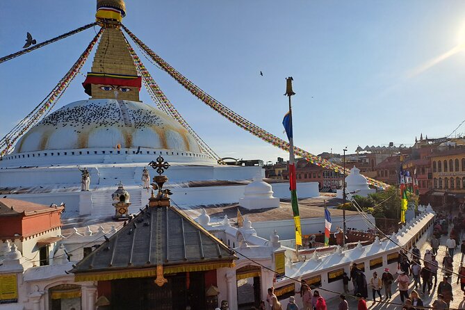 Kathmandu and Bhaktapur Cities Guided Tour - Navatandham, a quieter Hindu shrine