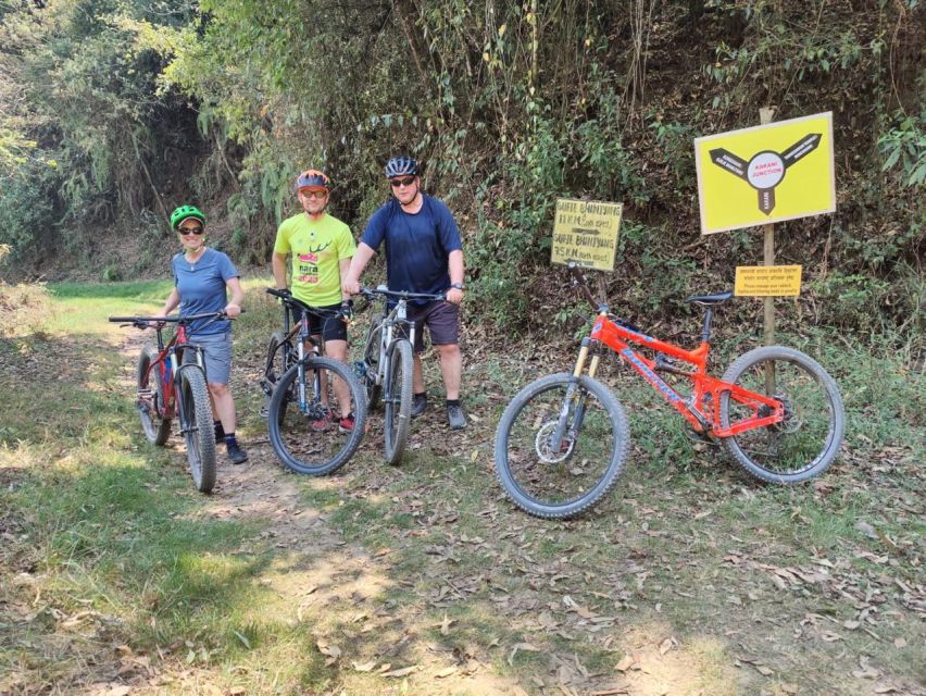 Kathmandu and Surrounding Full-Day Mountain Biking Tour - Jamcho: a hard climb with a rough reward