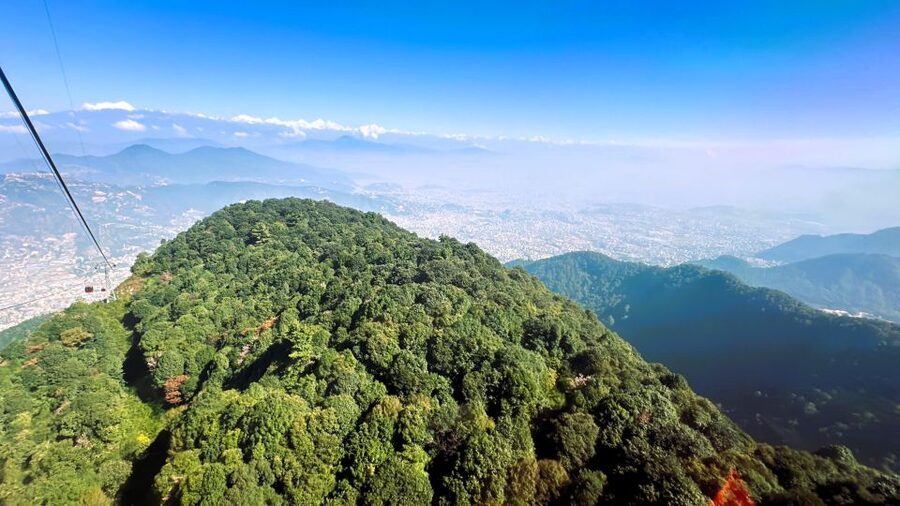 Kathmandu: Chandragiri Cable Car, and Swayambhu - A quick ride from Kathmandu to Chandragiri Hills