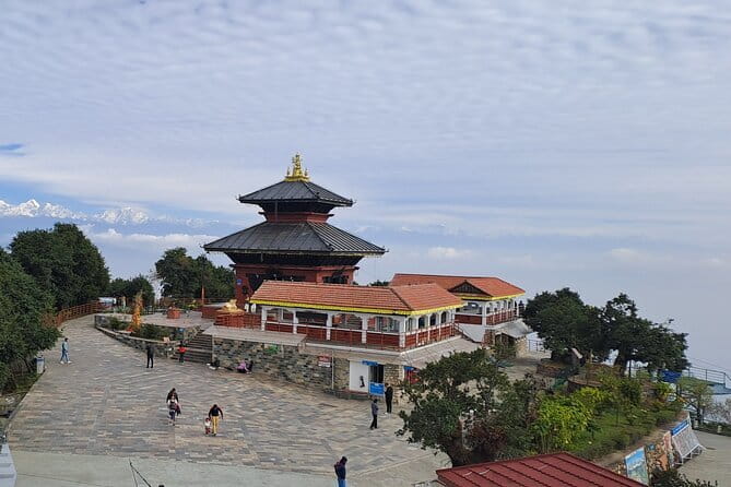 Kathmandu Chandragiri Cable Car and Swayambhunath Private Tour - Riding the cable car up Chandragiri Hill