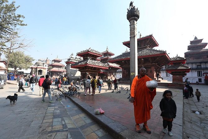 Kathmandu City Tour - Private UNESCO World Heritage Sites Tour - Boudhanath and the scale of a great stupa