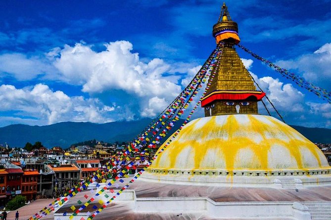 Kathmandu: Full Day 7 UNESCO Tour with Lunch - Private/Group - Boudhanath: a powerful Buddhist finish
