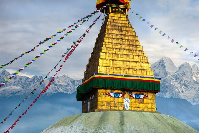 KATHMANDU FULL DAY SIGHTSEEING TOUR (6-hrs) - Boudhanath, a giant mandala in the city