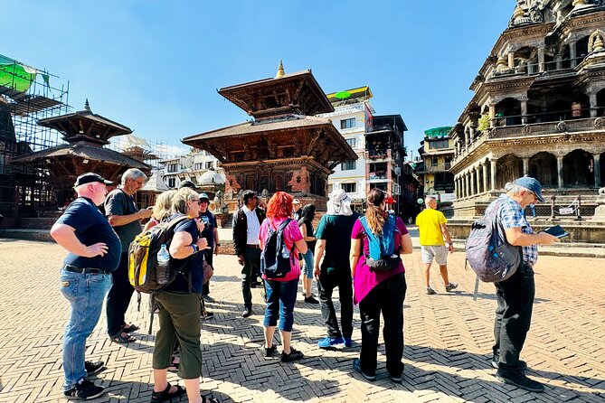 Kathmandu: Full Day Top 4 UNESCO Tour with Lunch - Private/Group - Patan Durbar Square and Newari craftsmanship