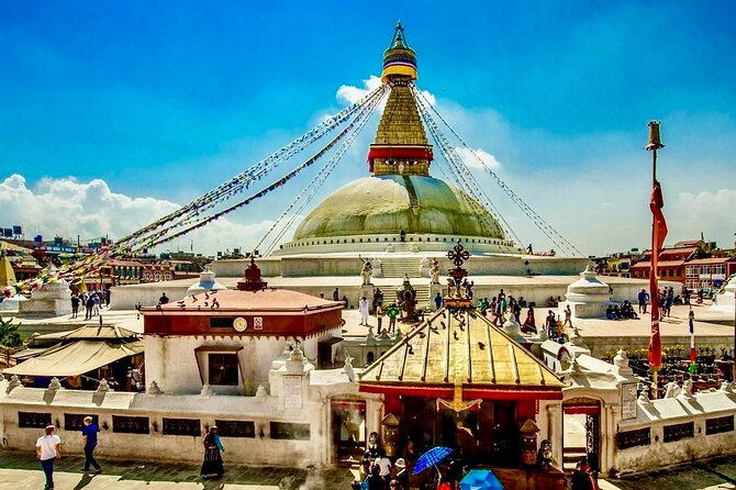 Kathmandu: Full Day Top 4 UNESCO Tour with Lunch - Private/Group - Boudhanath and the final circle around the stupa