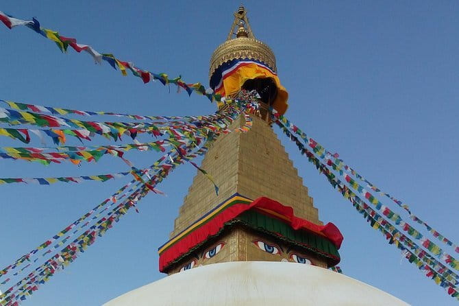 Kathmandu Heritage Tour (Full Day) - Swayambhunath, the hilltop temple with a lively visit