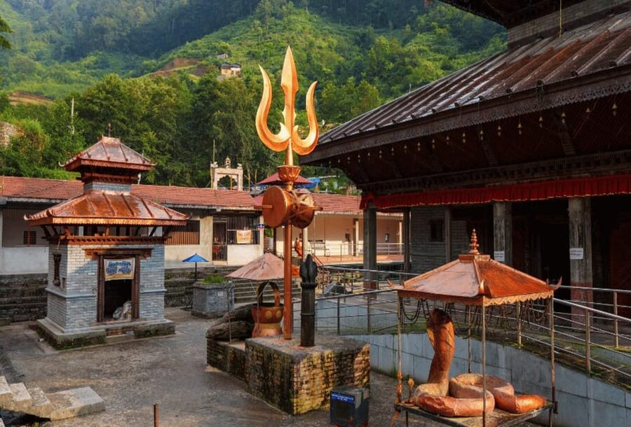 Kathmandu: Nagarkot, Bhaktapur, Doleswor & Sanga Statue Tour - Sanga’s giant Kailashnath Mahadev statue